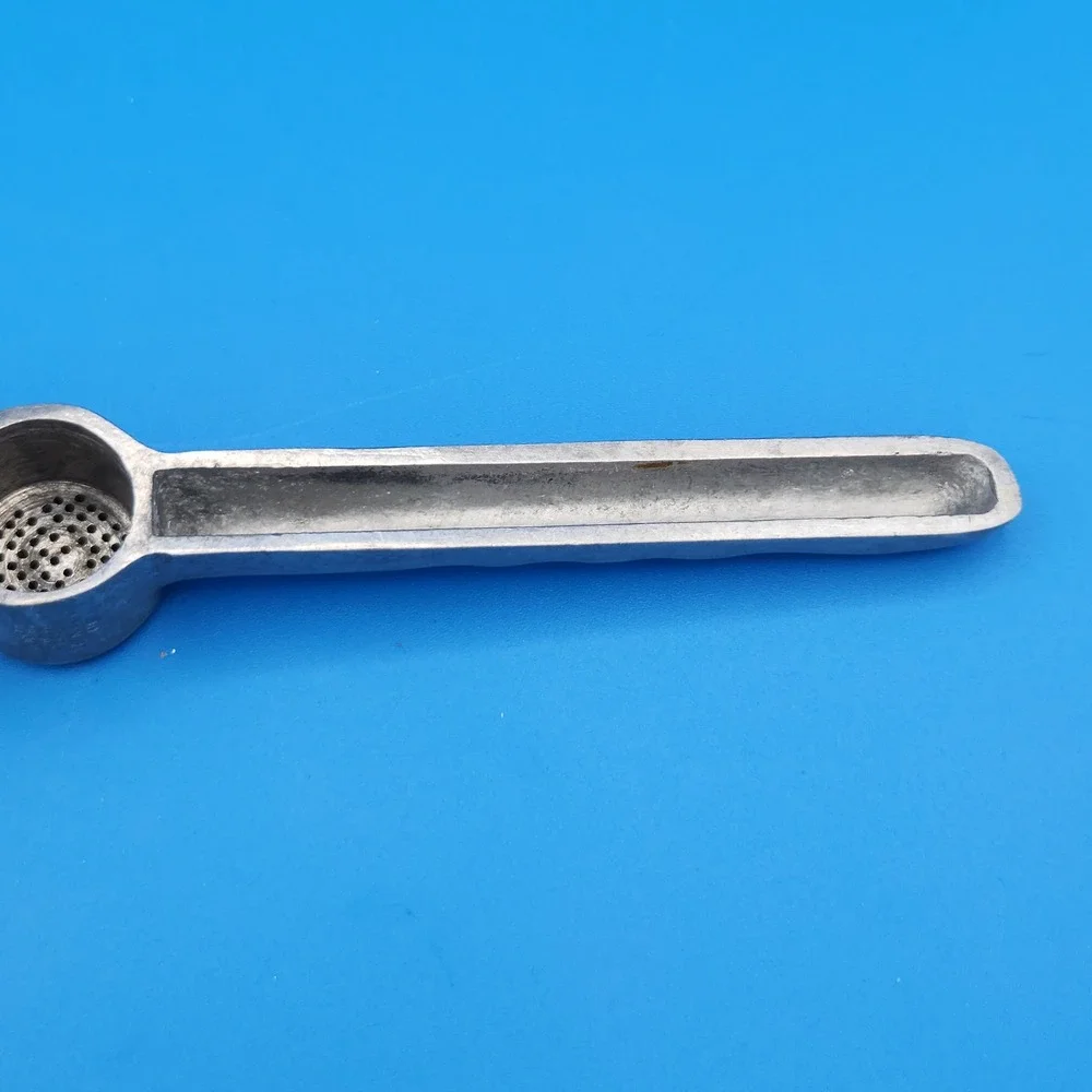 Vintage Aluminum Brevettato Garlic Press‎ Made in Italy